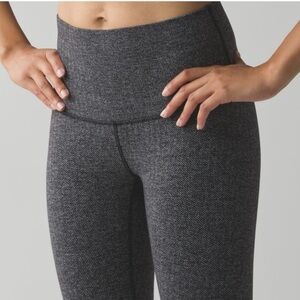 🍋 Lululemon 🖤 Herringbone Leggings size 6